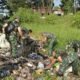 TNI Bersama Forkopimda Bersihkan Sampah Liar, Wujudkan Mojokerto Lebih Sehat