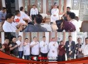 Sekda Palembang Terima Audiensi Presiden Internasionc Minifootball Federation (IMF)