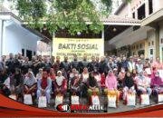 Social Riding TNI–Polri dan DBK Kediri Raya Diisi Bakti Sosial di Ringinrejo