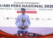 Wali Kota Malang Terima Trofi Abyakta PWI Pusat di HPN 2026, Dinilai Konsisten Majukan Kebudayaan