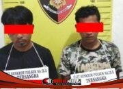 Polsek Na IX-X Ungkap Kasus Narkoba Dua Pemuda Diamankan