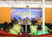 Ngopi Bareng Ojol, Satlantas Gresik Gaungkan Keselamatan dalam Ops Semeru 2026