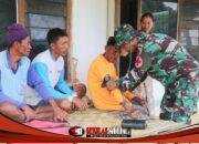 Tim Kesehatan TMMD 127 Kodim Sumenep Cek Kesehatan Warga
