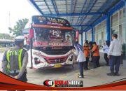 Pastikan Bus AKAP dan AKDP Laik Jalan, Pemkot Kediri Lakukan Ramp Check Jelang Libur Panjang Imlek 2026