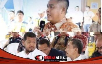 Sekda Palembang Dampingi Komisi V DPR RI Tinjau Proyek Pengendalian Banjir Sungai Bendung
