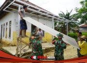 Kanopi Baru RTLH TMMD 127, Warga Mandala Bahagia