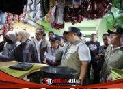 Sidak Pasar Pon, Bapanas dan Pemkab Jombang Pastikan Stok dan Harga Pangan Aman Jelang Ramadan 1447 H