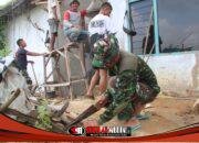 Satgas TMMD 127 Tuntaskan Atap MCK Warga Mandala