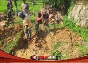 Semangat Satgas TMMD ke-127 Kodim 0827/Sumenep Laksanakan Penggalian Lubang MCK di Desa Mandala