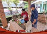 Jelang Ramadhan Lurah Nyekar ke Makam Mbah Jolali “Pembabat” Wilayah Campurejo