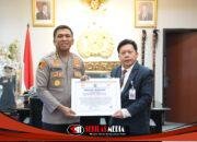 Gencar Bangun SPPG, Polresta Sidoarjo Diganjar Presisi Award dari Lemkapi