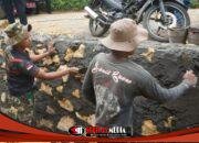 Satgas TMMD 127 Kebut Penyelesaian Plengsengan, Perkuat Struktur Tanah