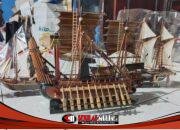 Kerajinan Miniatur Kapal Mojokerto yang Tembus Pasar Luar Pulau