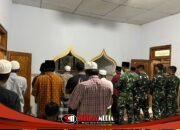 Khusyuk Dan Penuh Hikmat, Satgas TMMD Ke 127 Kodim 0827/Sumenep Teraweh Bersama Masyarakat Desa Setempat