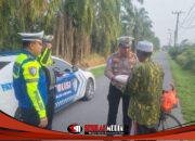 Respon cepat, Polres Tanjungbalai Gerak Cepat Salurkan Bantuan Kepada Kakek Darwin