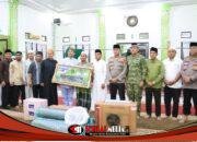 Kapolres Labuhanbatu Bersama Bupati Labuhanbatu Utara Gelar Safari Ramadan di Masjid Syuhada Na IX-X