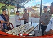Wujud Kepedulian, Polres Tanjung Balai Sebar Ratusan Cup Takjil