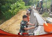 Tembus 90 Persen, Satgas TMMD 127 Kodim 0827/Sumenep Percepat Finishing TPT di Rubaru
