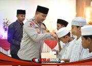 Polres Gresik Buka Bersama Insan Media, Santuni Anak Yatim di Ramadan 1447 H