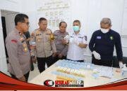 Komitmen Zero Narkoba, Polres Kediri Gelar Tes Urine Mendadak