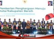 Pemkot Malang Raih Sertifikat Menuju Kota Bersih, Peringkat 7 Nasional di Rakornas 2026