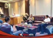 Audiensi Kadin Kominfo Palembang bersama Kapolrestabes Terkait C CTV Di Palembang