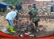 Satgas TMMD Bangun Rumah Warga Mandala, Sayyi: Seperti Mimpi