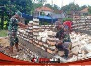 Satgas TMMD 127 Bangun Harapan, RTLH Sayyi Kian Berdiri