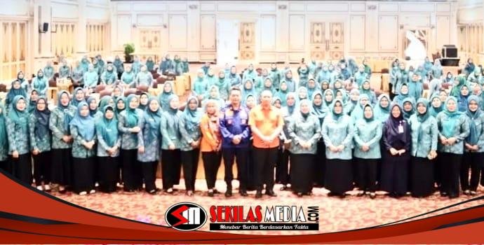 Pertemuan Peningkatan Kapasitas Kader Dalam Gerakan Keluarga Sehat Tanggap dan Tangguh Bencana Tahun 2026 ( foto/diskominfo palembang/Lin)