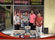 Kapolsek Medan Timur Salurkan Bantuan Kemanusiaan kepada Tim Relawan Bencana Alam Aceh Tamiang