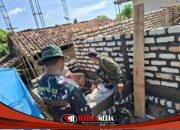 Satgas TMMD 127 Percepat Pemasangan Dinding RTLH Milik Warga Rubaru