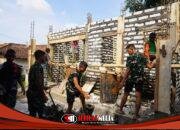 Progres 65 Persen, Satgas TMMD Perkuat Struktur MWK Masjid