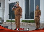 Apel Gabungan Bulan Maret 2026 di Pimipin oleh Sekda Asahan