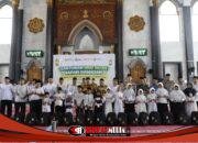 Pemkab Jombang dan BAZNAS Santuni 1.000 Anak Yatim, Resmikan Gerakan “Jombang Berinfaq” di Masjid Agung