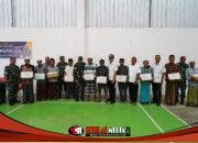 Tim Wasev TMMD ke-127 Salurkan Bantuan Sembako untuk Warga Mandala