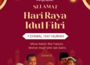 Segenap Keluarga Besar CV. Mutiara Makmur Mengucapkan “Selamat Hari Raya Idul Fitri 1447H”