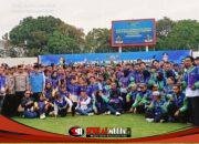 Kapolri Hadiri Apel Kamtibmas Ojol Dan Buruh Wali Kota Palembang Sampaikan Pesan Penting Jelang Lebaran