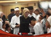 Kolaborasi Baznas, Kemenag, Dinas Pendidikan dan LAZ, Mbak Wali Beri Santunan untuk 200 Anak Yatim