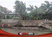 PUPR Kota Mojokerto Gerak Cepat Perbaiki Tanggul Rusak, Antisipasi Banjir Saat Musim Hujan