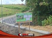 Dulu Rawan Longsor, Kini Plengsengan Jalan TMMD Sumenep Rampung 100 Persen