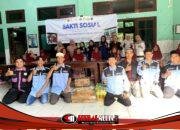 Mahasiswa ORMAWA FKIP UNIM Salurkan Donasi ke Rumah Peduli Lansia Tribuana Tungga Dewi