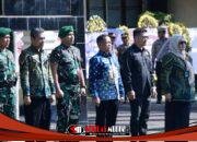 Sekda Magetan Hadiri Apel Gelar Pasukan Operasi Ketupat Semeru 2026 di Polres Magetan