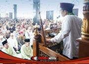 Wali Kota Dan Wawako Palembang Safari Jumat Bersama Ustaz Abdul Somad Di Masjid Assa’adah Polda