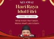 Keluar Besar Pemerintah Desa Jemirahan Kecamatan Jabon Sidoarjo, Mengucapkan ” Selamat Hari Raya Idul Fitri 1447 H”