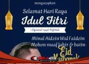 Keluarga Besar PKDI Kecamatan Krembung Kabupaten Sidoarjo, Mengucapkan “Selamat Hari Raya Idul Fitri 1447H”