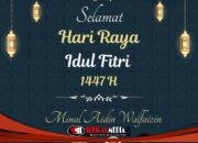 Direksi & Staff Perumda Delta Tirta Mengucapkan, “Selamat Hari Raya Idul Fitri 1447H”