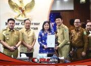 Gubernur H. Herman Deru Dan Wakil Gunernur Cik Ujang Menerima Kujungan Bupati Penungkal