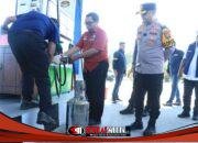 Polres Gresik Sidak SPBU Jelang Mudik Lebaran, Pastikan BBM Aman dan Tepat Takaran