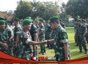 Usai Cuti Lebaran, Kodim 0815/Mojokerto Gelar Apel Pengecekan dan Halal Bihalal