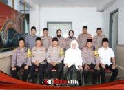 Hangatnya Idul Fitri, Kapolres Kediri AKBP.Bramastyo Priaji Bersilaturahmi ke Sejumlah Ulama